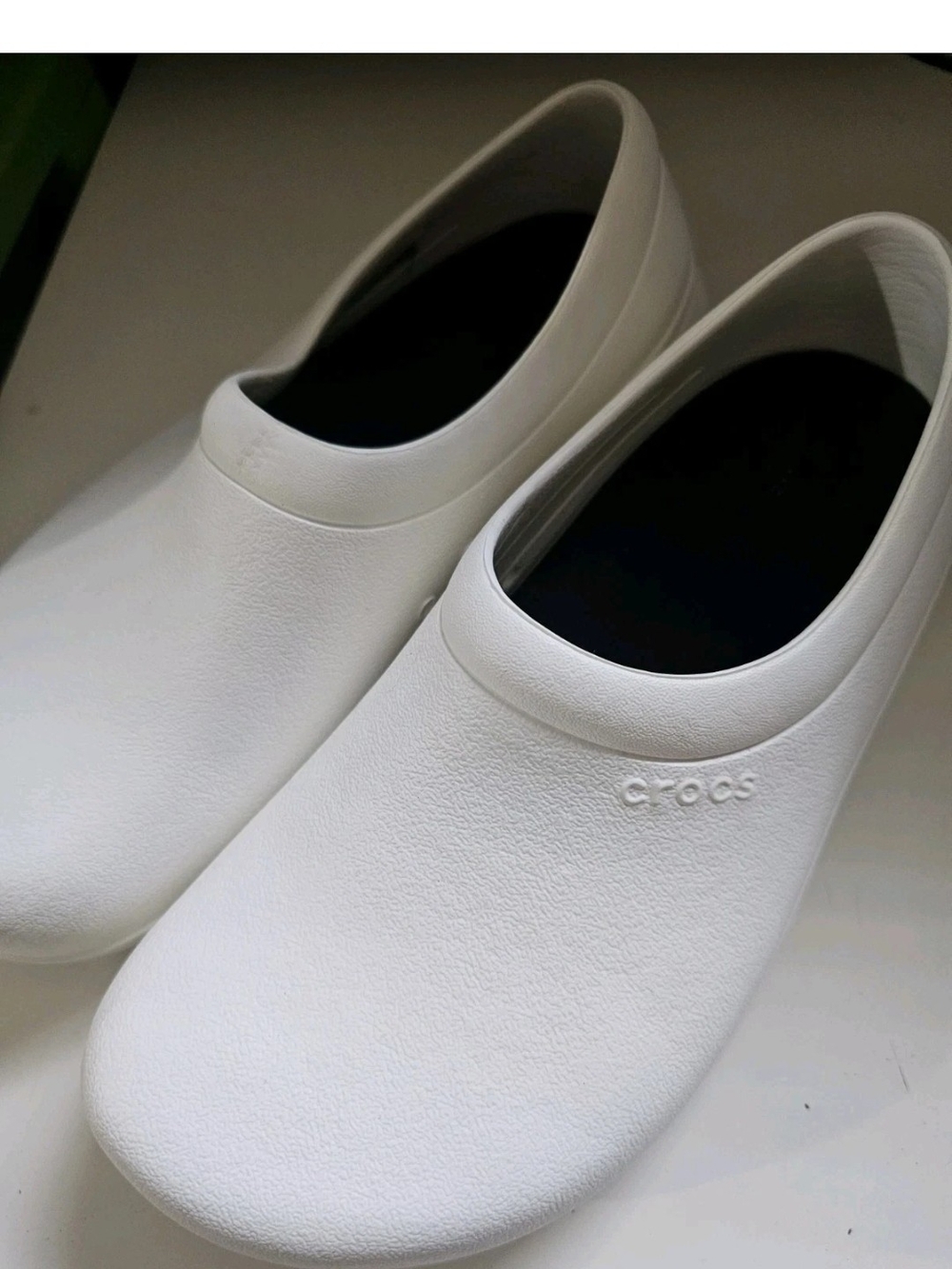 Crocs Women's Slip-On Clog in White - Picture 2 of 6